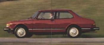 1985 SAAB 90 - Red