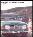 1969 SAAB 96 brochure-cover