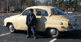 1970 SAAB 96 side