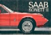 SAAB Sonett II Brochure